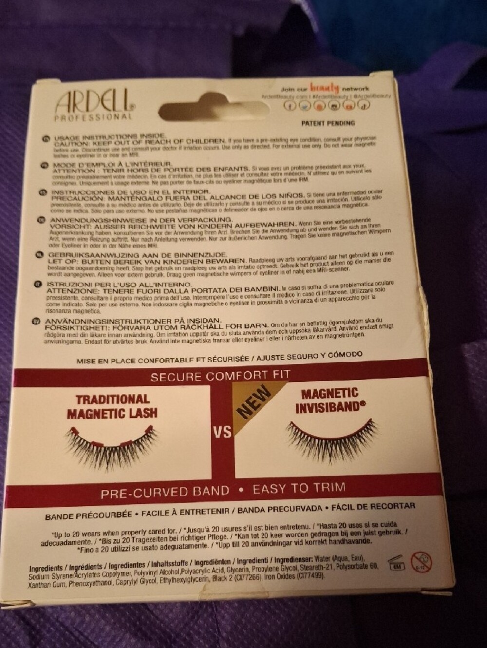 Ardell Magnetic Mega Hold Liner & Lash - Black - Picture 2 of 2